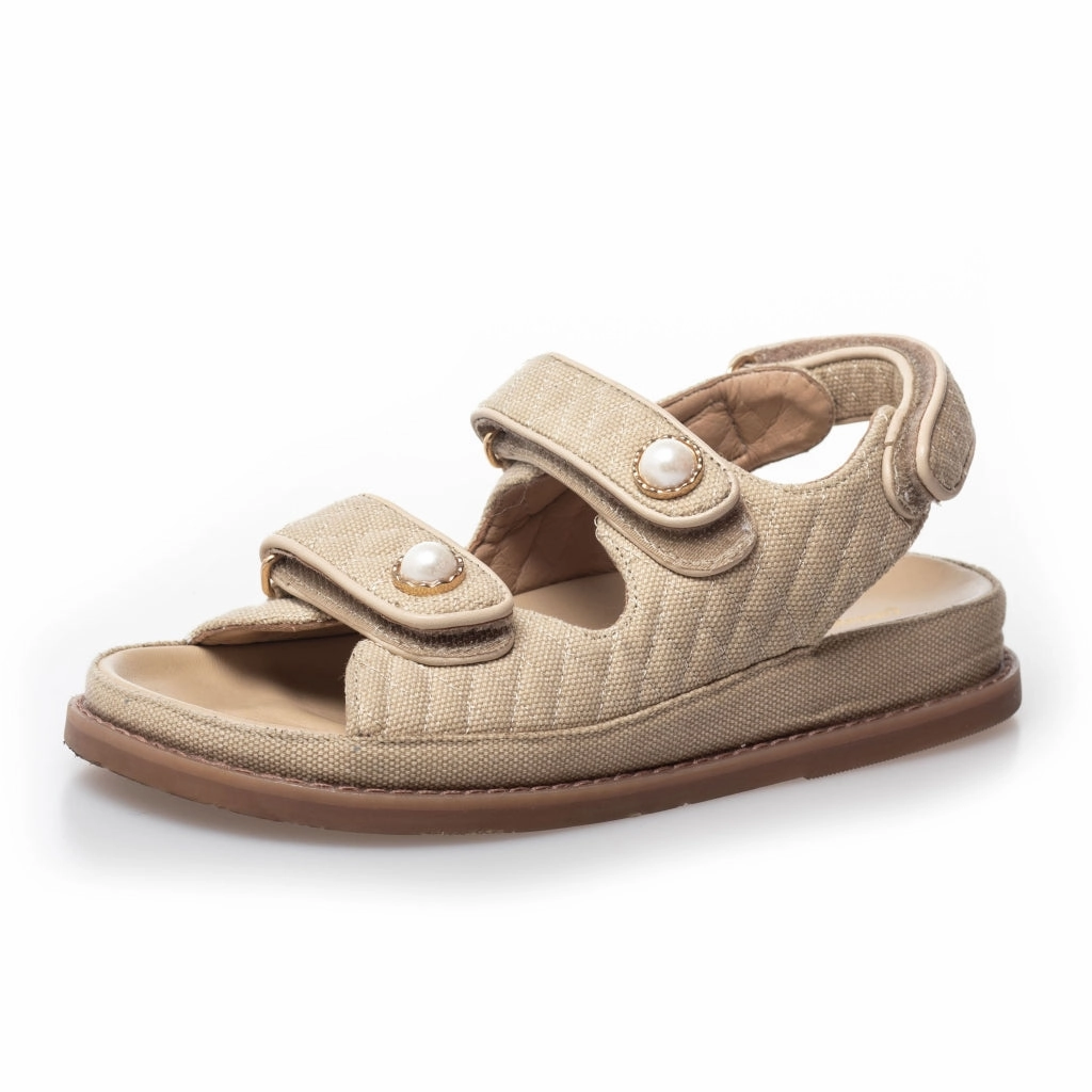 Sommer Sandalen Sale LUXURY SPORT 22 CANVAS - BEIGE
