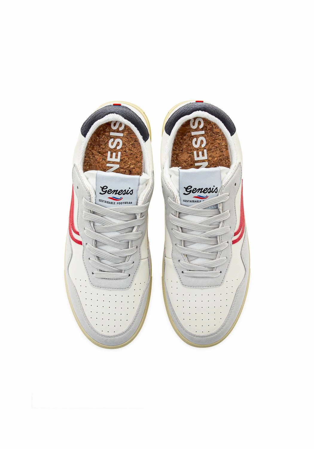 G-Soley Sporty Cactus white/red/black Falkenstein Sneaker