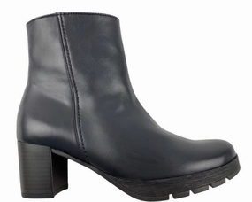 High Heels Rutschig Gabor Damen Stiefelletten 32.071.56 Dunkelblau