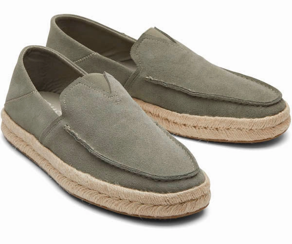 Best Places To Buy Loafers M's Alonso Loafer Rope Suede  - Vetiver Grey
