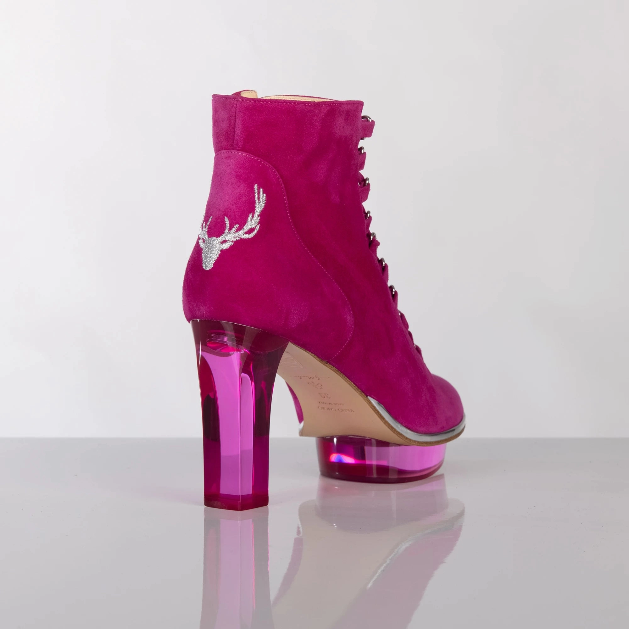 MAGENTAS Closetoes Stiefeletten Dirndlschuhe pink Kennel Und Schmengler Hike Ankle Boots