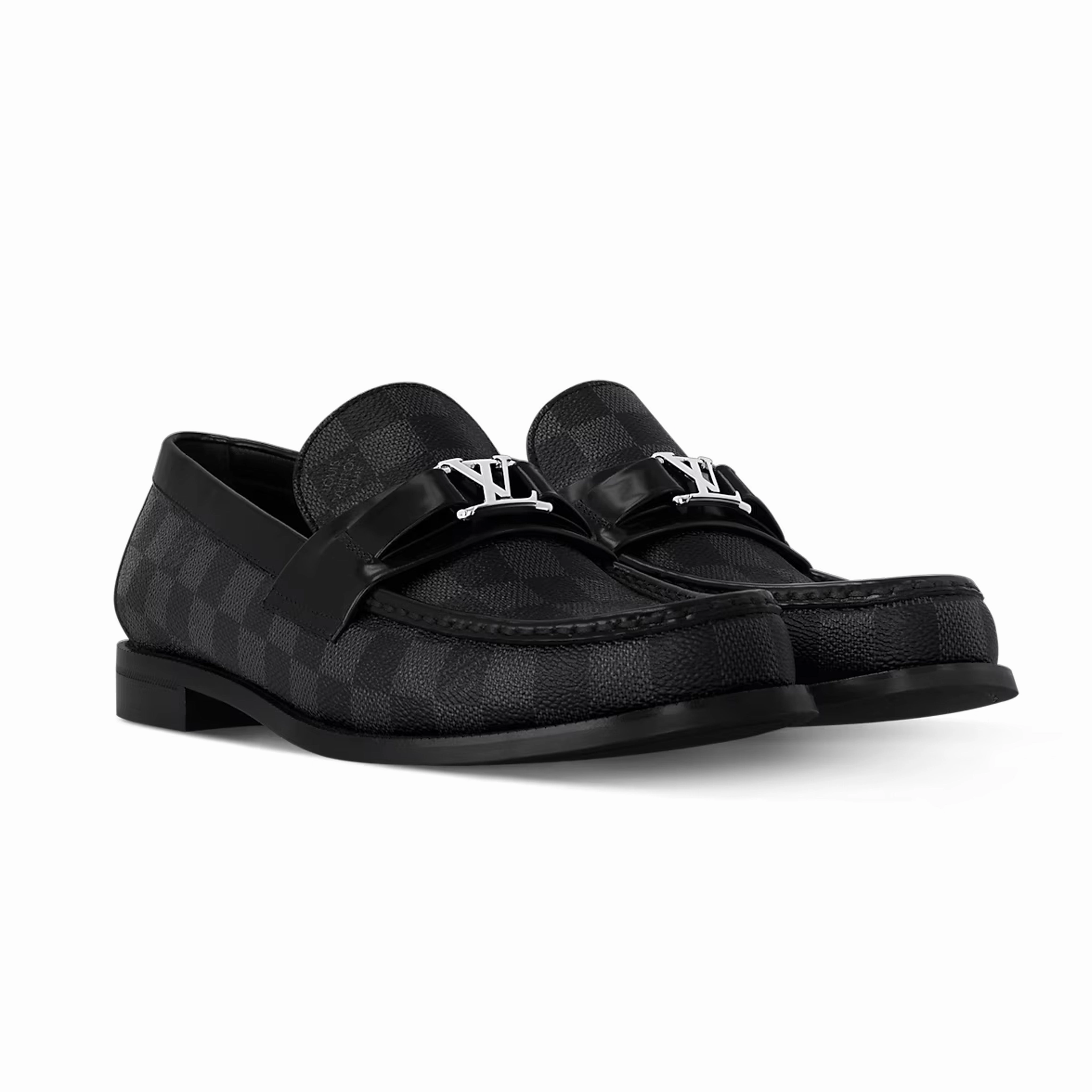 Loafers Real Leather Major Loafer Damier Canvas