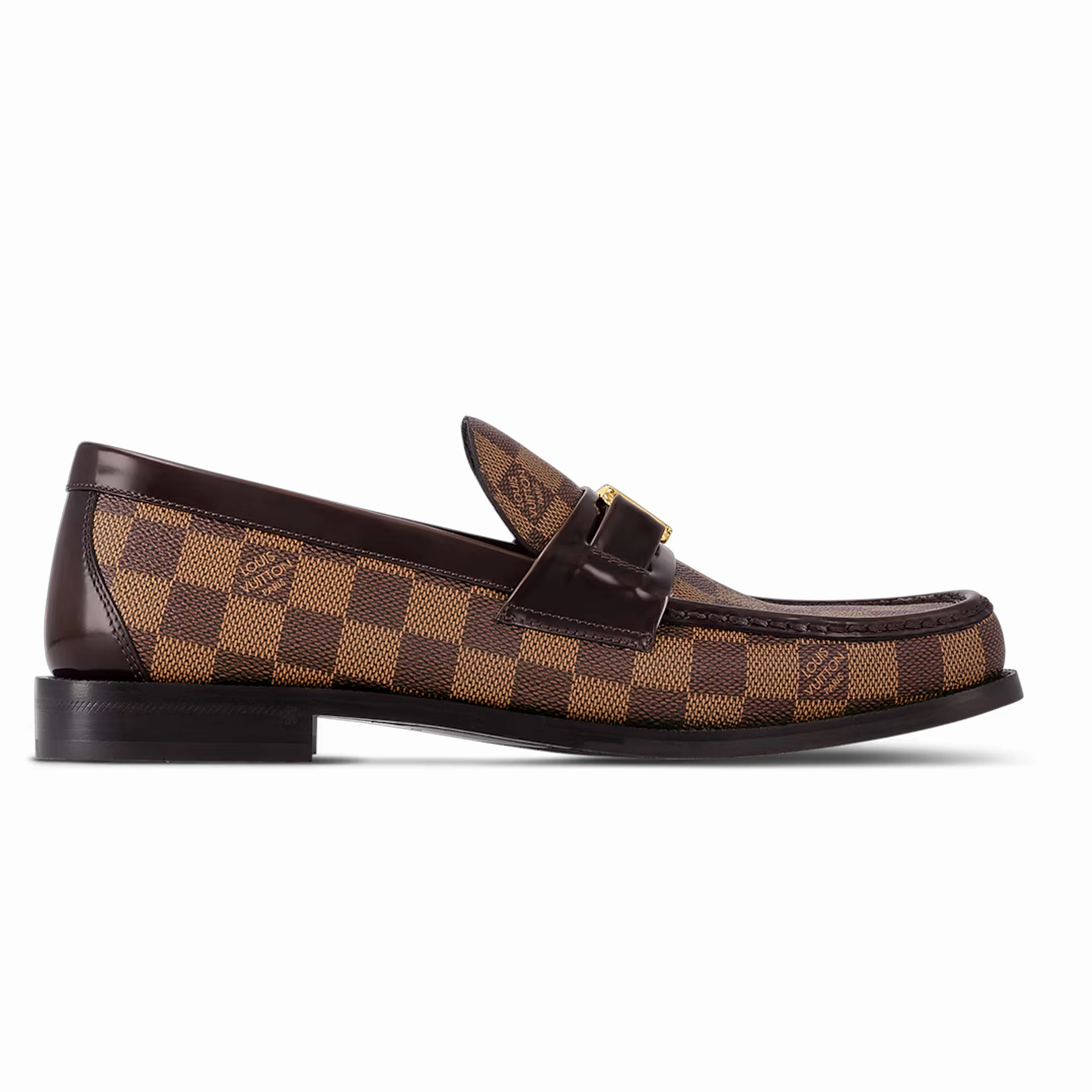 Split Suede Loafers Major Loafers Damier Canvas