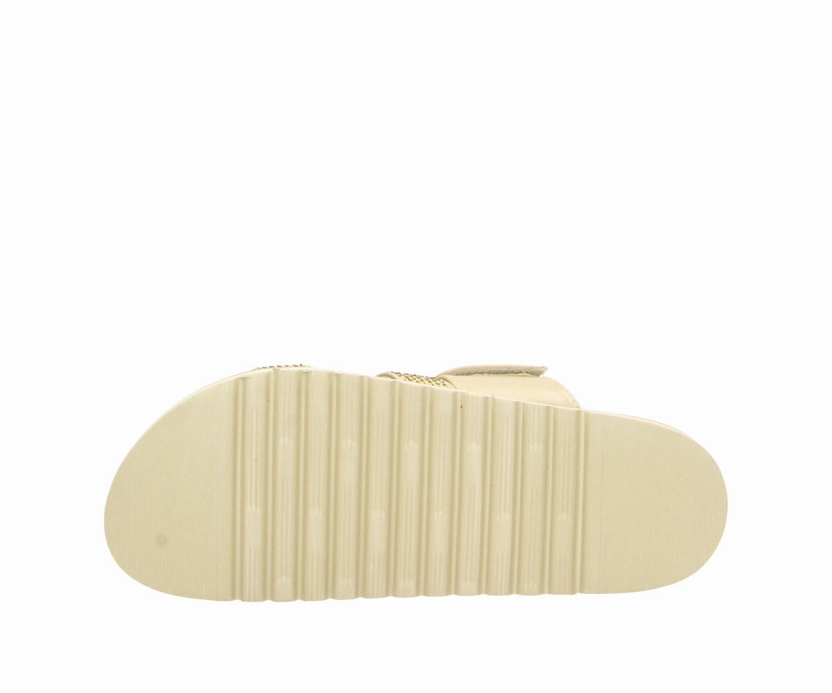 Chunky Sandalen Marie in Taupe - Damen Kork - Sandalen