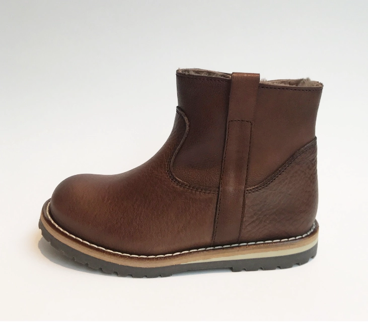 Dirndl Stiefel Marie Morenz 1045 Halbstiefel gefttert Lammfell Braun