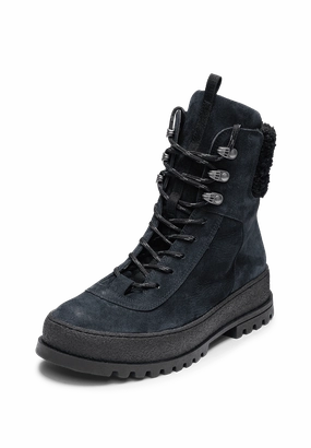 Ankle Boots For Large Ankles markante Stiefelette Veloursleder