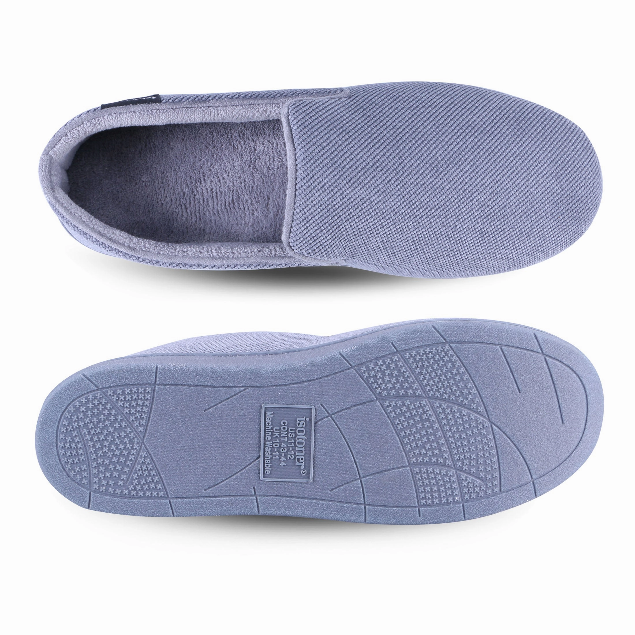 Men's Diamond Corduroy Loafer Slipper Loafers Platform