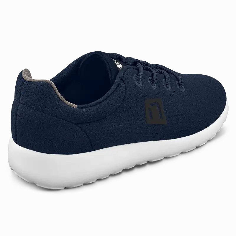 Recycled Sneaker MERINO Sneaker Men - Blau