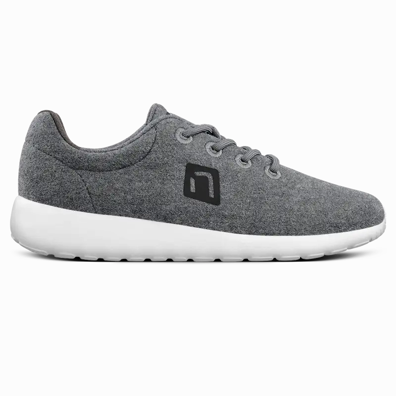 MERINO Sneaker Men - Grau Petrol Sneaker
