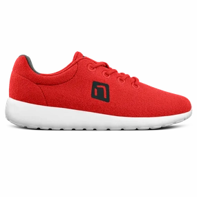 Sneaker Vegan MERINO Sneaker Men - Rot