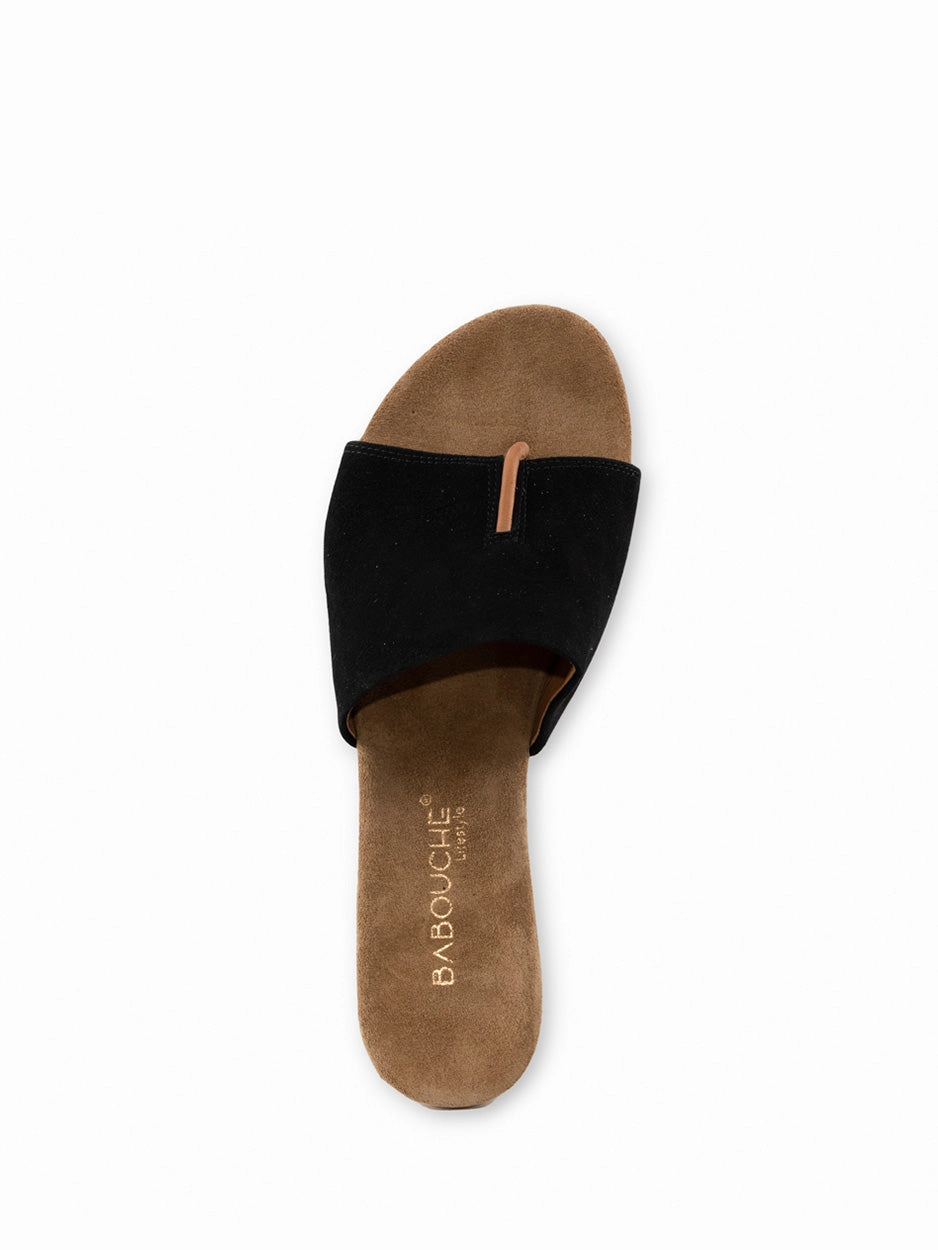 Sandalen 2 Go Fashion Mia | Slipper Zwart
