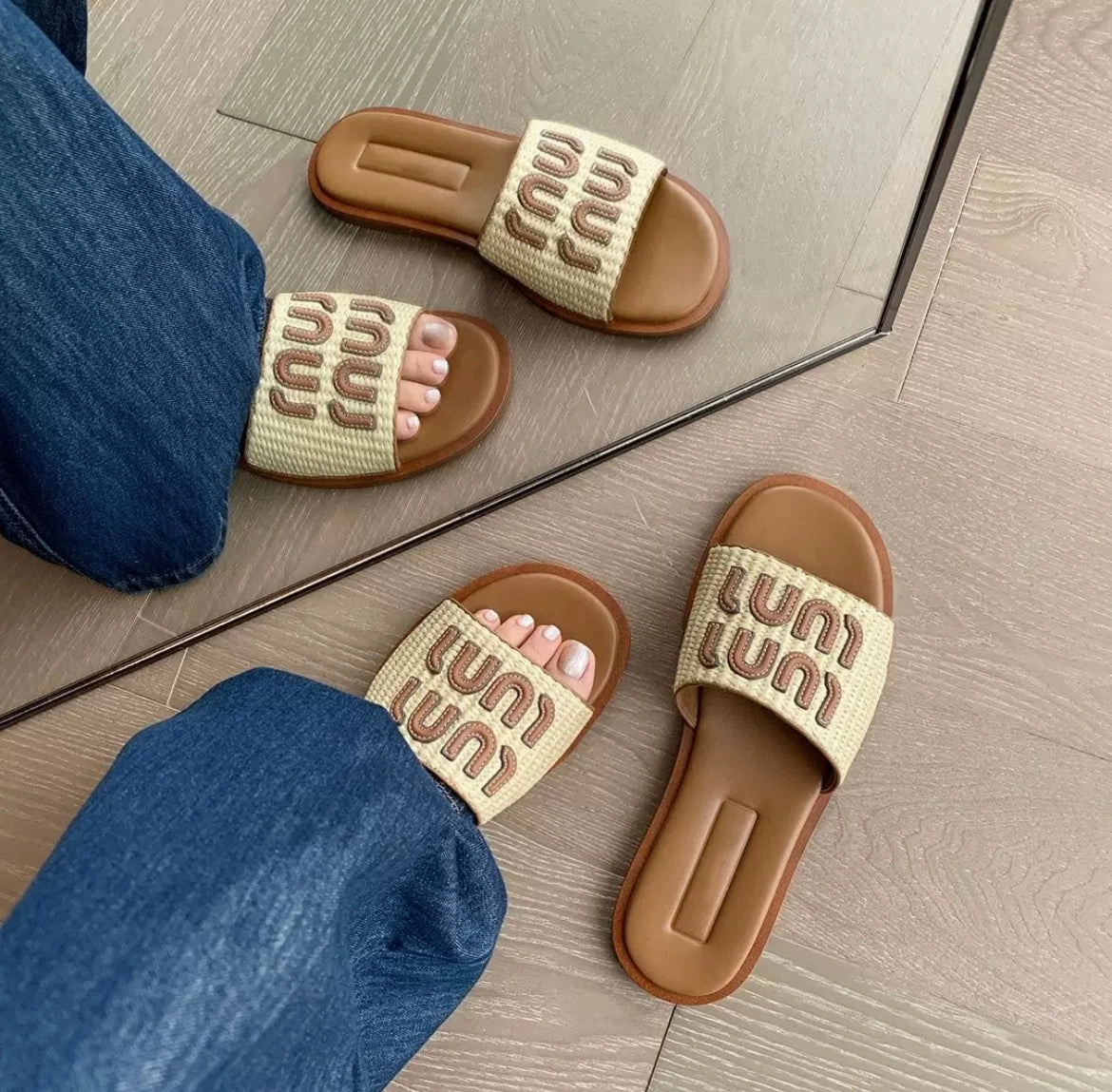 Miu Sandalen Sandalen Mit Kitten Heels