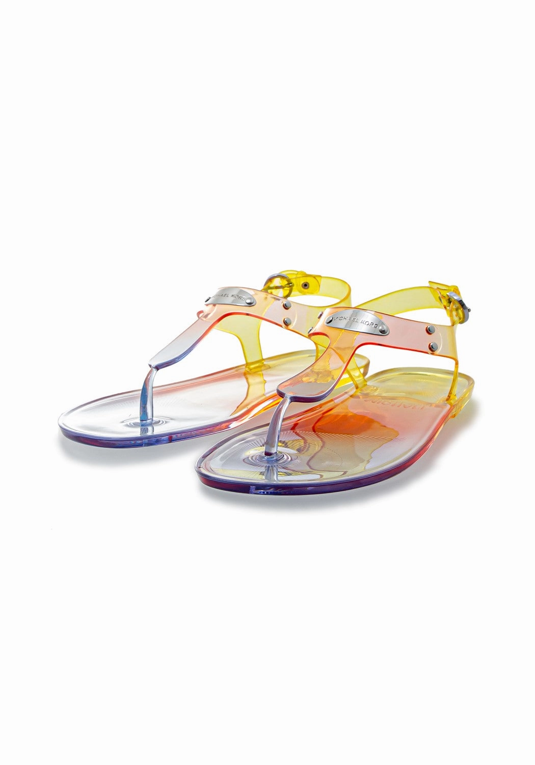 MK Plate Jelly 40S2MKFA4Q smokey rose mu Sandalen Schöne Füße