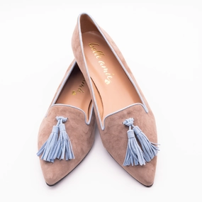 Black Woven Loafers Acero - Sky