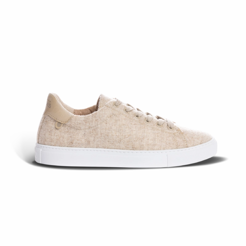 Bershka Sneaker Sneaker MOD.1 wool / sand
