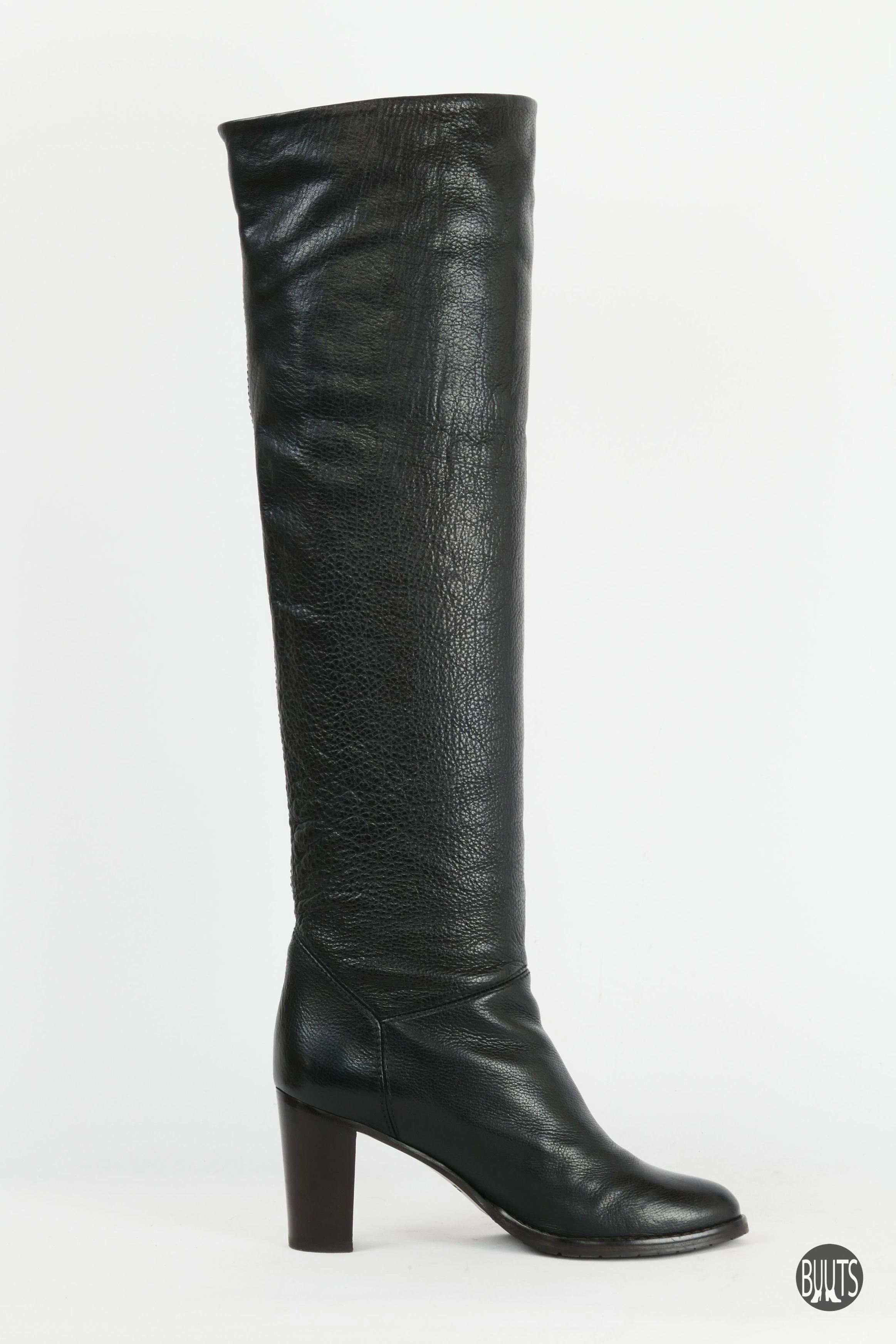 Hohe Stiefel Leder schwarz O Neal Stiefel