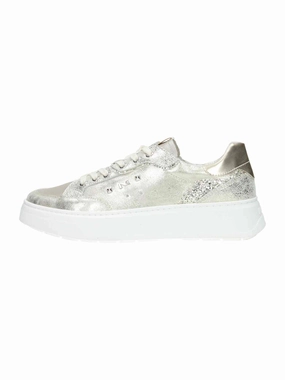 Tennis Sneaker E513062D Monet Color Crema Paradise Perl.Savana Luxury Champagne T.Gl