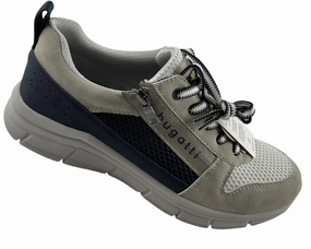 Sneaker Breite Füsse Bugatti Herren  Sneaker 341-AFF06-6959 Blau/Grau