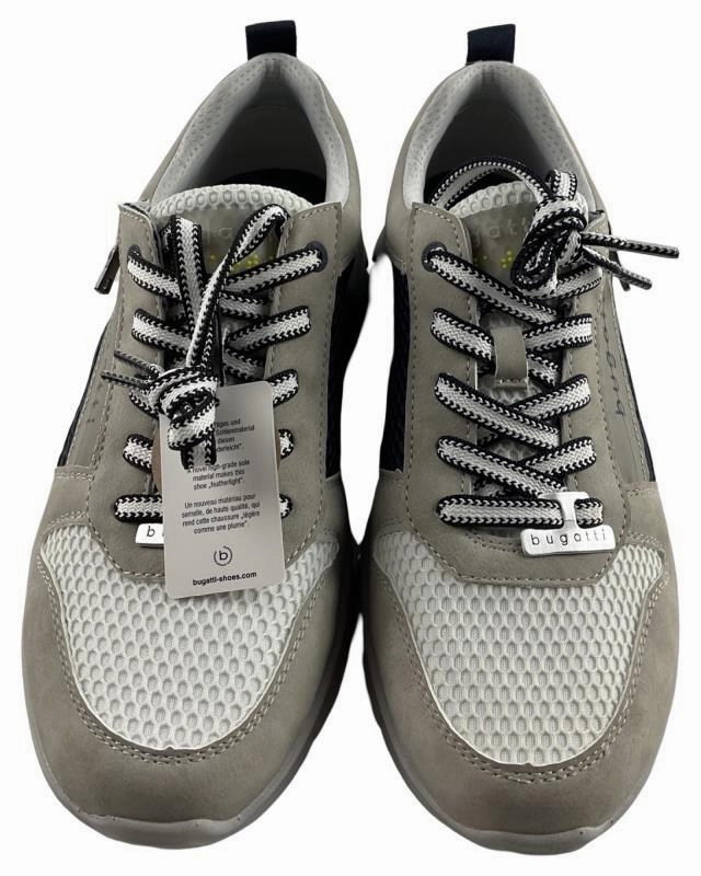 Bugatti Herren  Sneaker 341-AFF06-6959 Blau/Grau Creme Sneaker