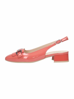 Sandalen Zum Dirndl E512331D Vernice Papavero 622 Tpu Genk Obera Natur