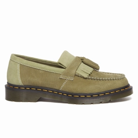 Yellow Stitch Smooth Leather Tassel Loafers Adrian