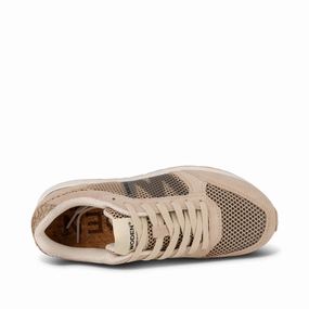 Woden Ronja Icon coffee cream Sportswear Vl Court Bold Sneaker