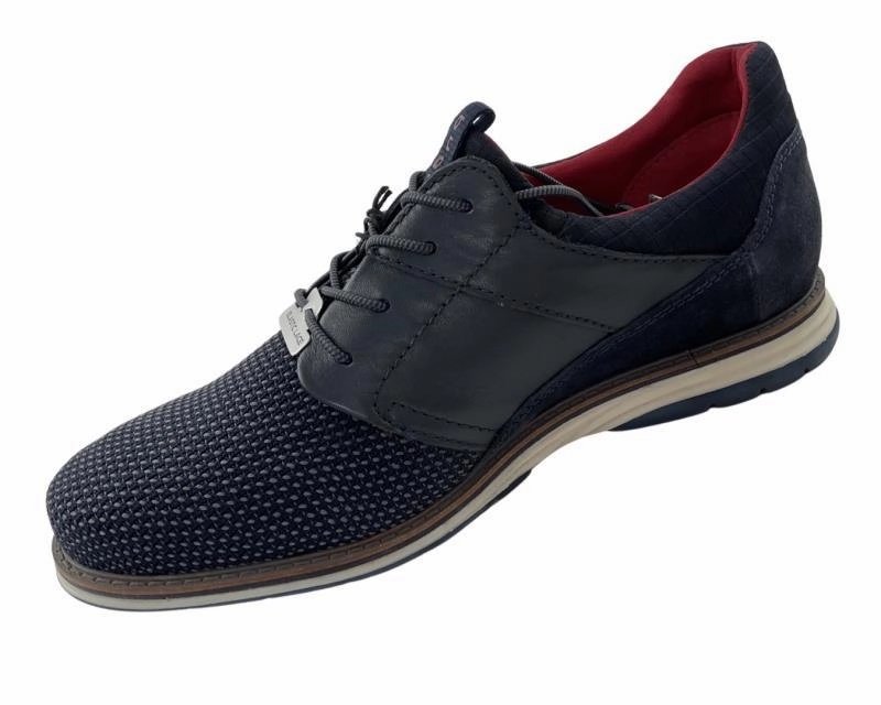 Bugatti Herren Sneaker 331-A6U68-6910 Blau Sneaker Elegant