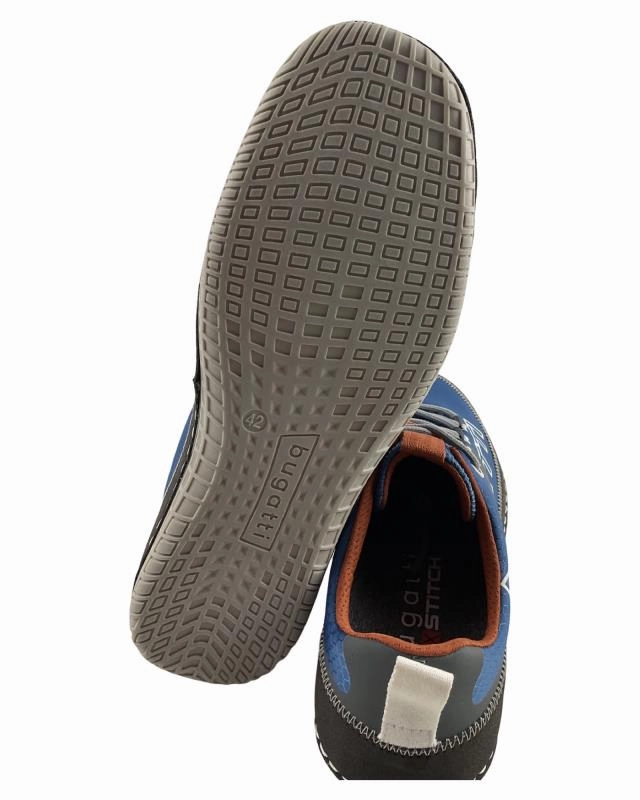 Bugatti Herren  Sneaker 341-AFF06-6959 Blau/Grau Vl Court Bold Sneaker