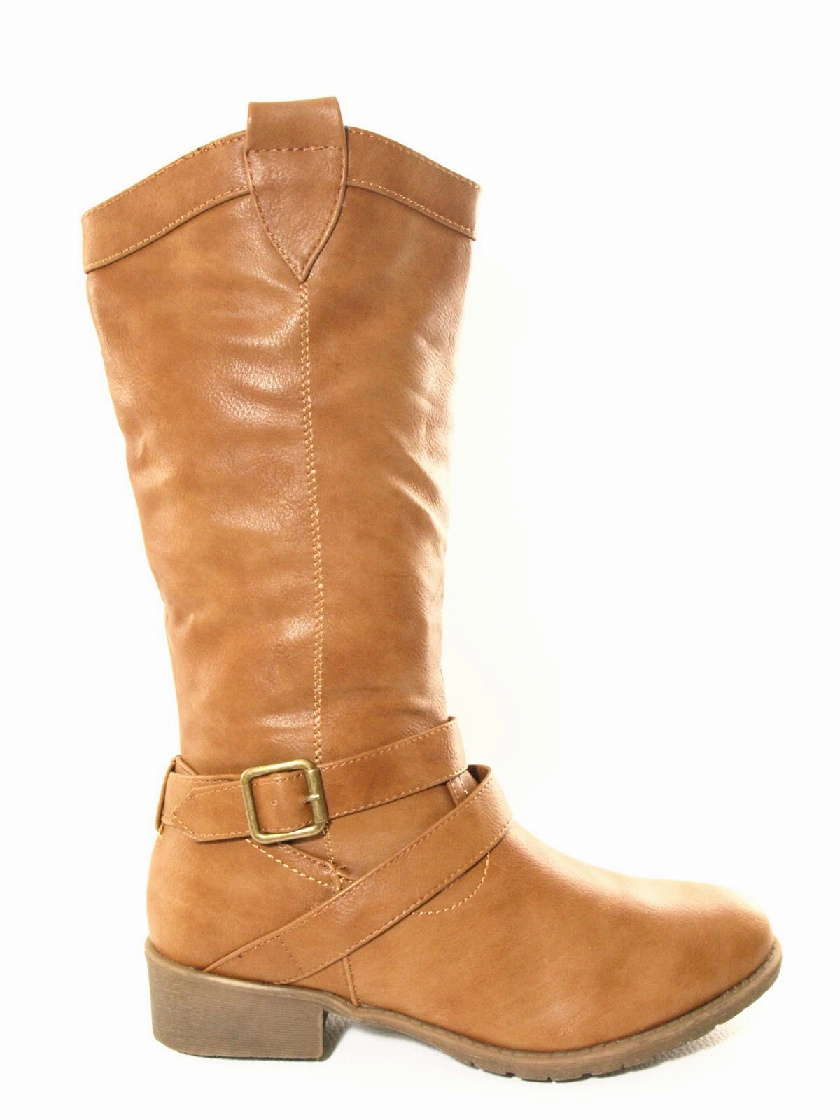 Elektriker Stiefel Damen Stiefel Winterstiefel warm gefttert Camel # 038