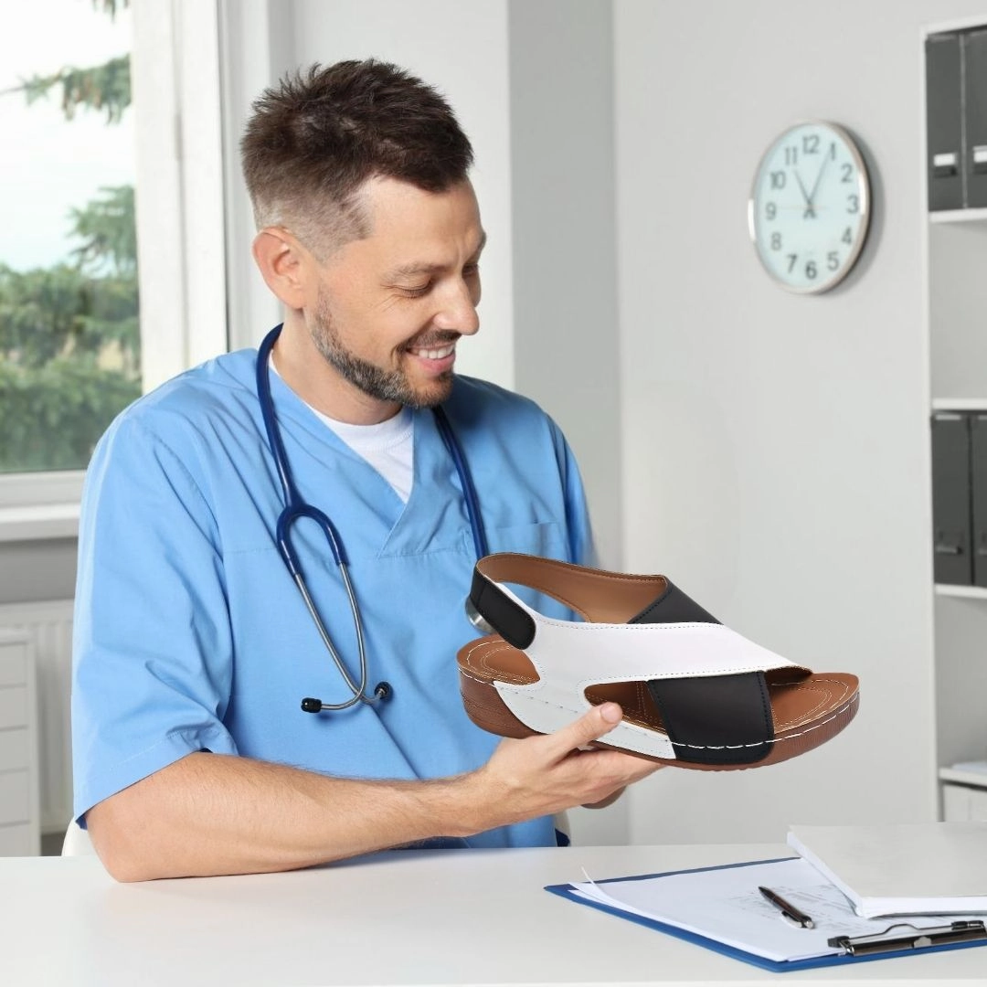 VivaFree - ergonomische & rutschfeste Sandalen zur Schmerzlinderung
