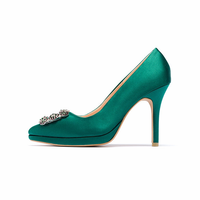 Extremely High Heels ANDREA Multi Heels - Evergreen