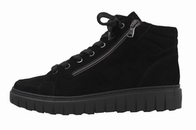 Ankle Boots Flach Gold Sina  schwarz  Stiefel  S50563