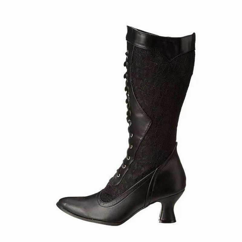 Heel boots - Shoes Heel, vintage, High Heel, retro high heels, retro heels, vintage boots, high heel boots, Victorian, Edwardian High Heels Wear