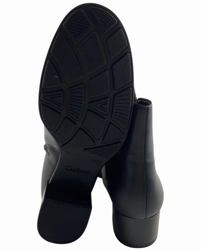 Gabor Damen Stiefelletten 35.501.26 Foulardcalf Night Ankle Boots With Leopard Print