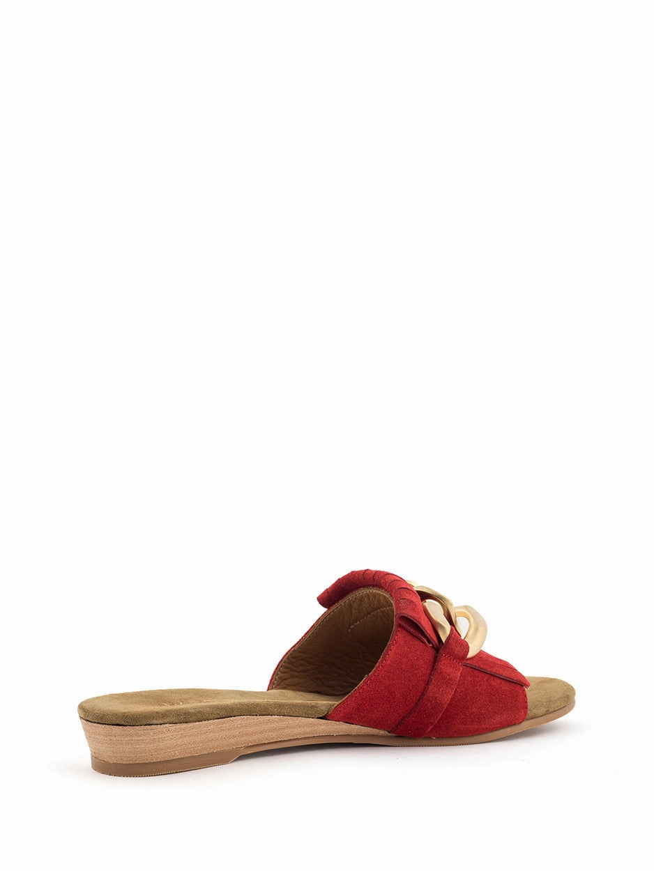 Nela | Slipper Rood Und Simonsen Sandalen