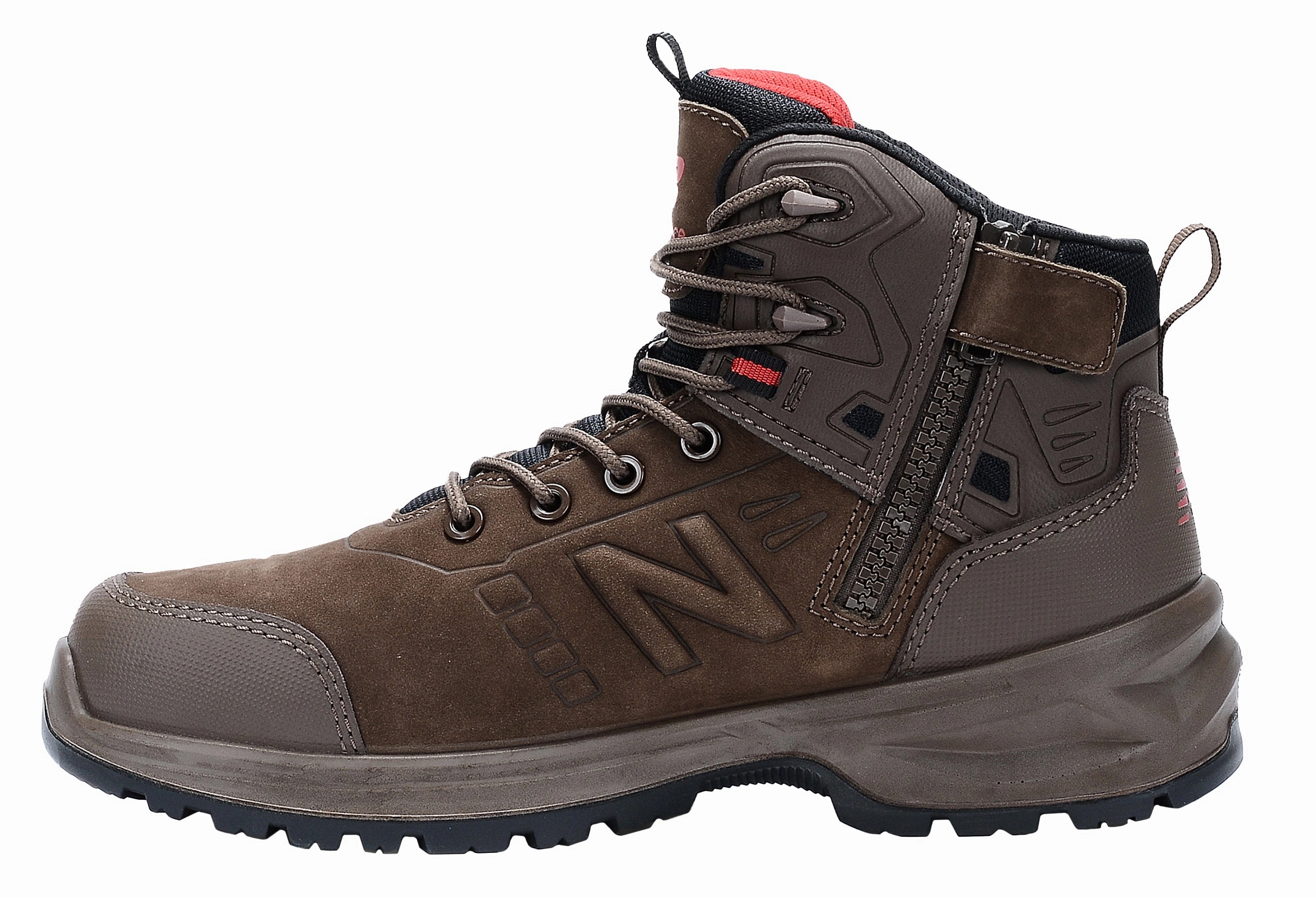 Sicherheitsschuhe Mit Bester Dämpfung New Balance Calibre, Sicherheitsstiefel HRO FO, chocolate, S3L FO HRO SC SR, Weite 2E, EN ISO 20345