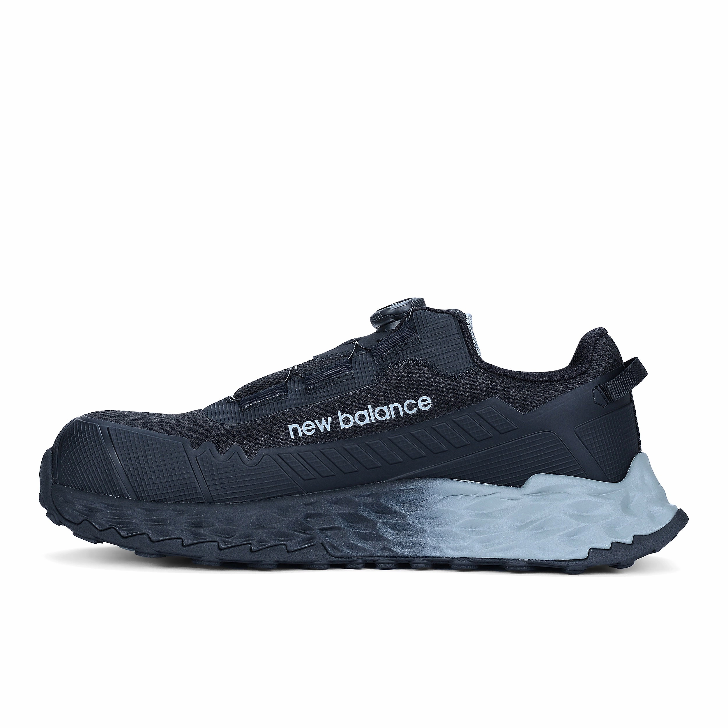 New Balance Cremorne BOA, S3 Sicherheitsschuh ESD HRO FOe, schwarz / grau, Weite 2E, EN ISO 20345 Safetoe Sicherheitsschuhe