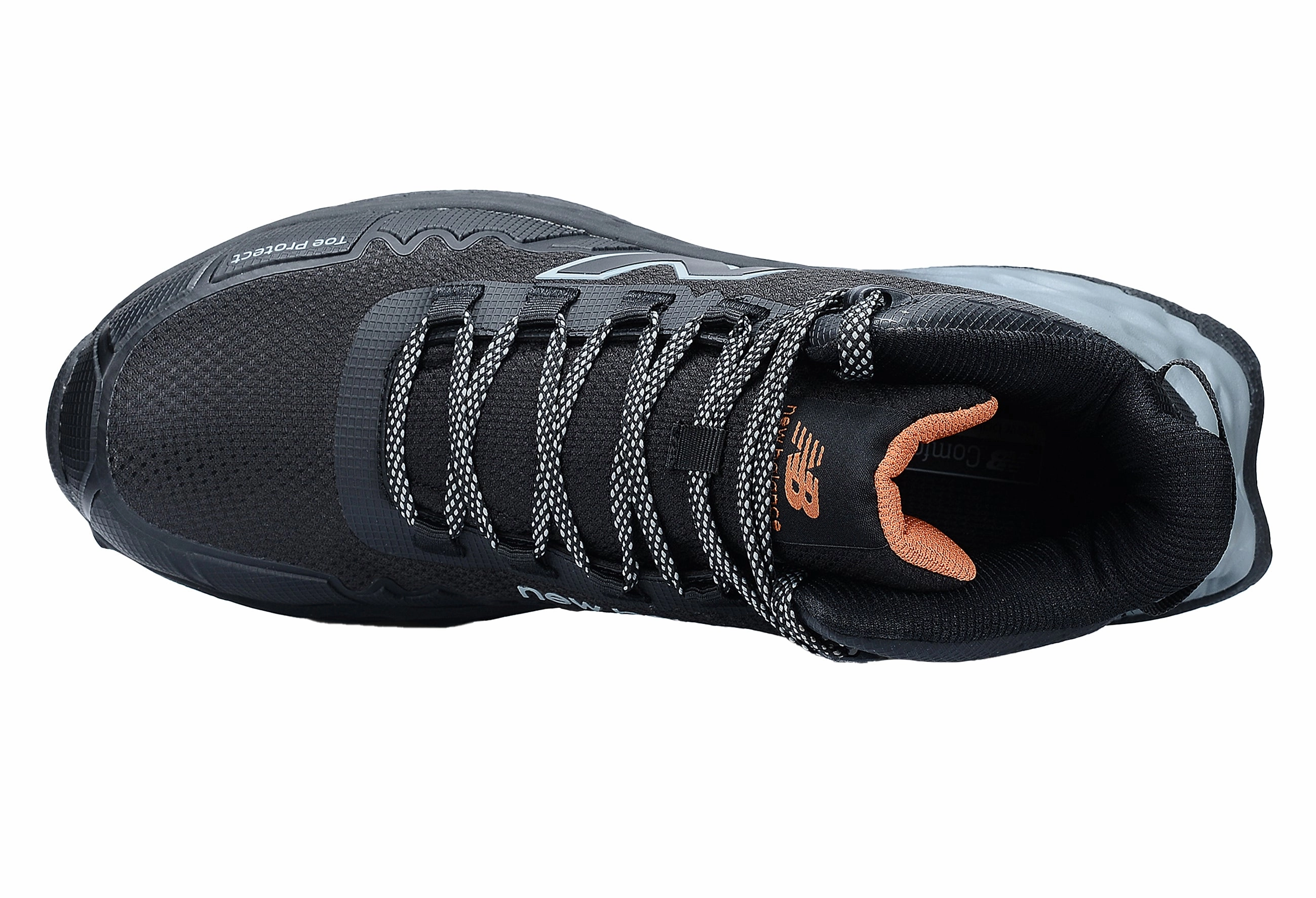 New Balance Cremorne Mid Womens, S3 Sicherheitsstiefel ESD HRO FO, schwarz / grau, Weite D, EN ISO 20345 Leichtgewicht Sicherheitsschuhe