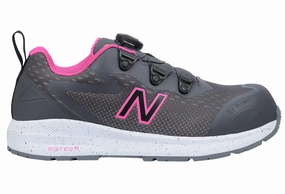 New Balance Logic Boa Womens, Halbschuhe, grau / pink, S1 PL HRO SR FO S1P S1 HRO FO Baltes Sicherheitsschuhe Shop