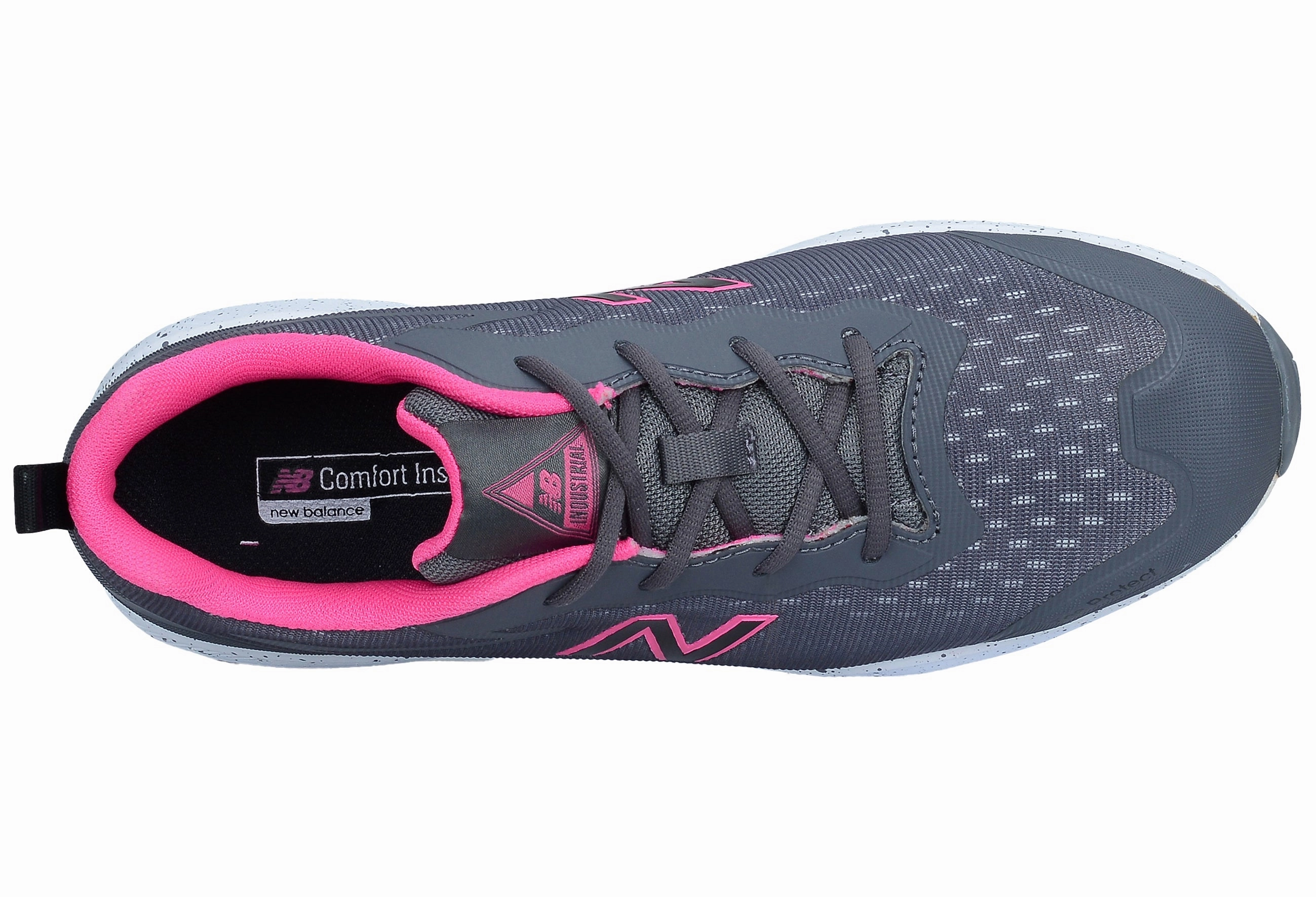 New Balance Logic Womens, Halbschuhe, S1 PL HRO SR FO, grau / pink S1P S1 HRO FO Sicherheitsschuhe Höfe Heilbronn
