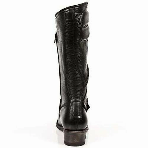Urban Outfitters Stiefel New Rock Boots Bikerstiefel Damen-Stiefel Schwarz Echtleder
