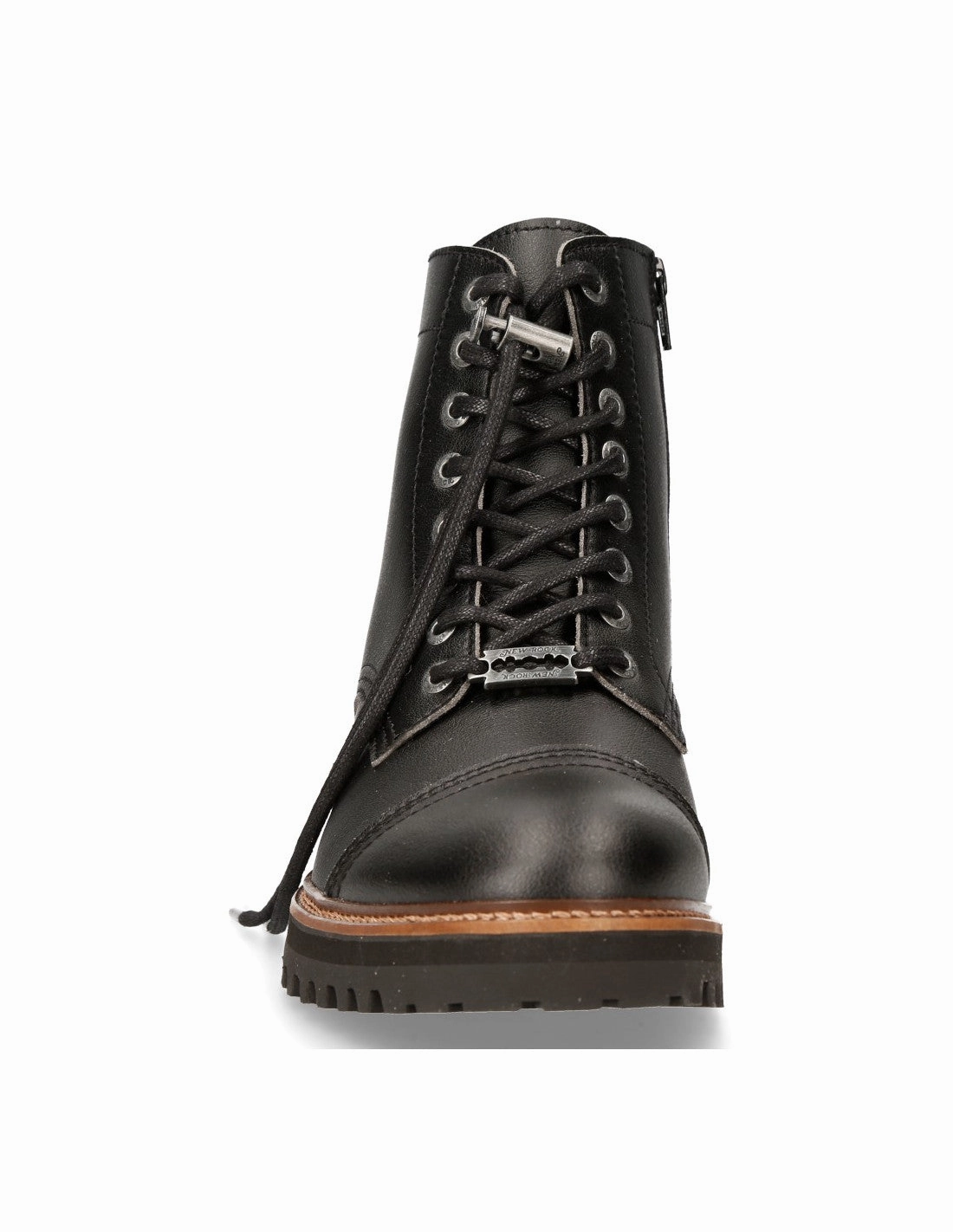 Marcos Nalini Stiefel New Rock M-MONTAGNA002-S1 Boots Schuhe Echtleder Black