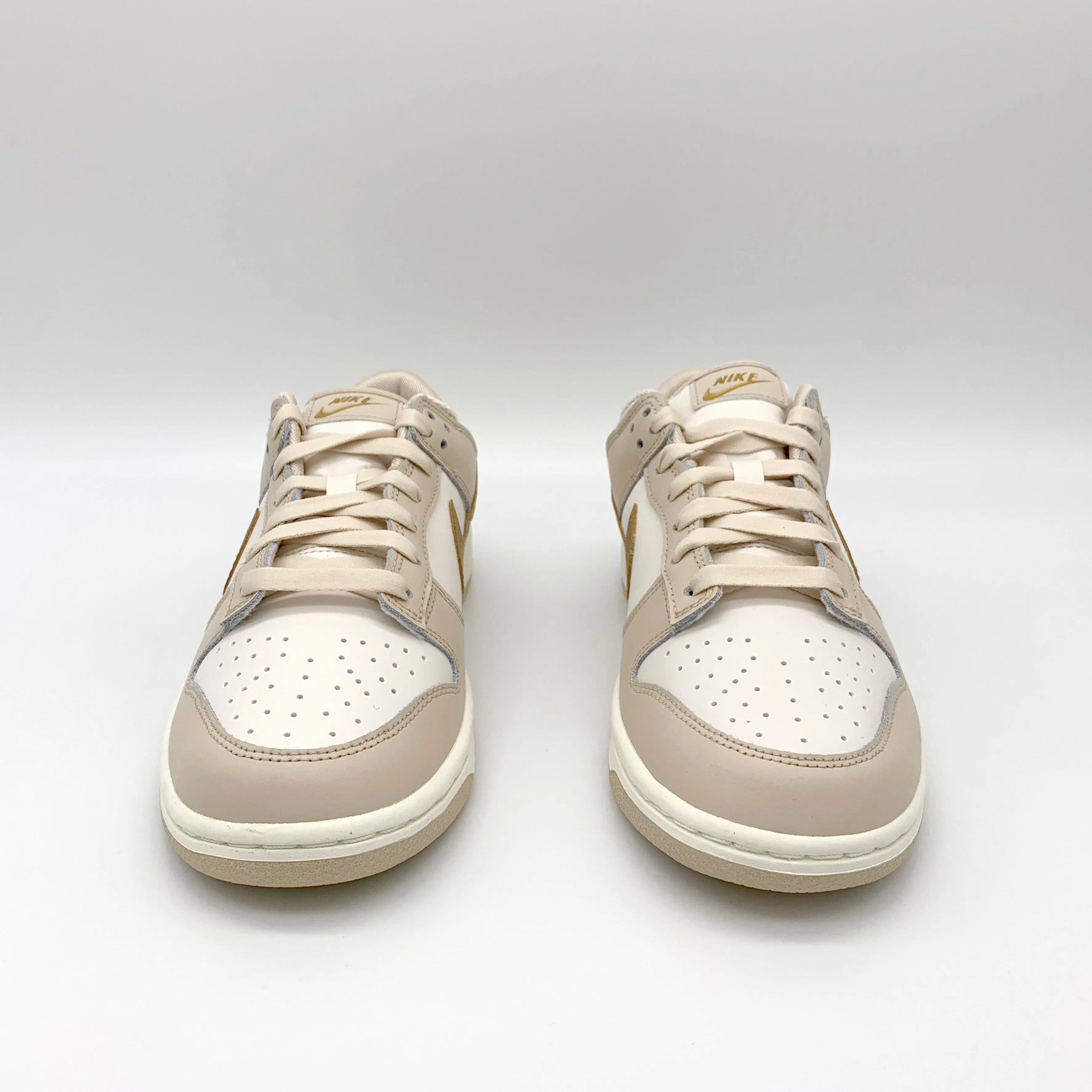Nike Dunk Low Phantom Metallic Gold Mädchen Sneaker