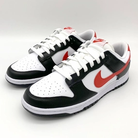 Nike Dunk Low Retro Red Swoosh Panda Hawk Sneaker