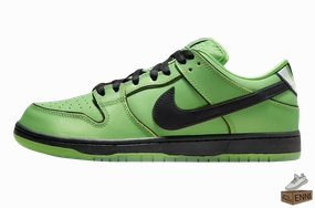 Giesswein Sneaker Nike SB Dunk Low The Powerpuff Girls Buttercup (Green)