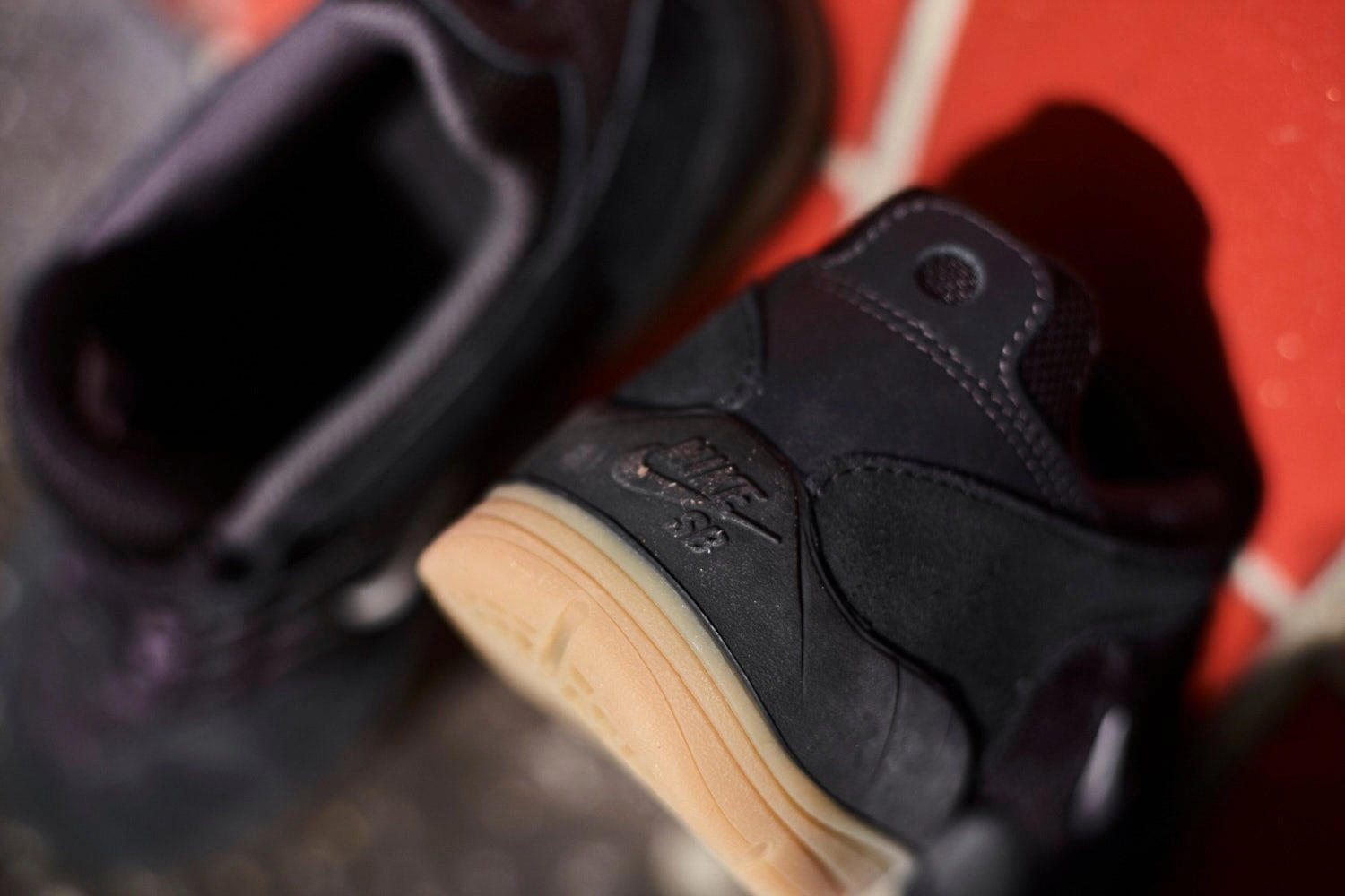 Sneaker Weiß Plateau Nike SB Vertebrae Skate Schuhe Herren