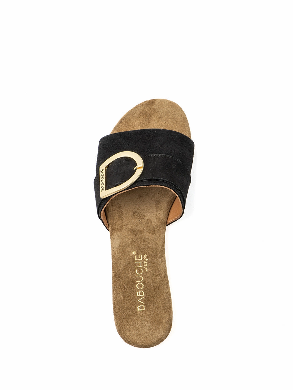 Junior Sandalen Noa | Slipper Zwart