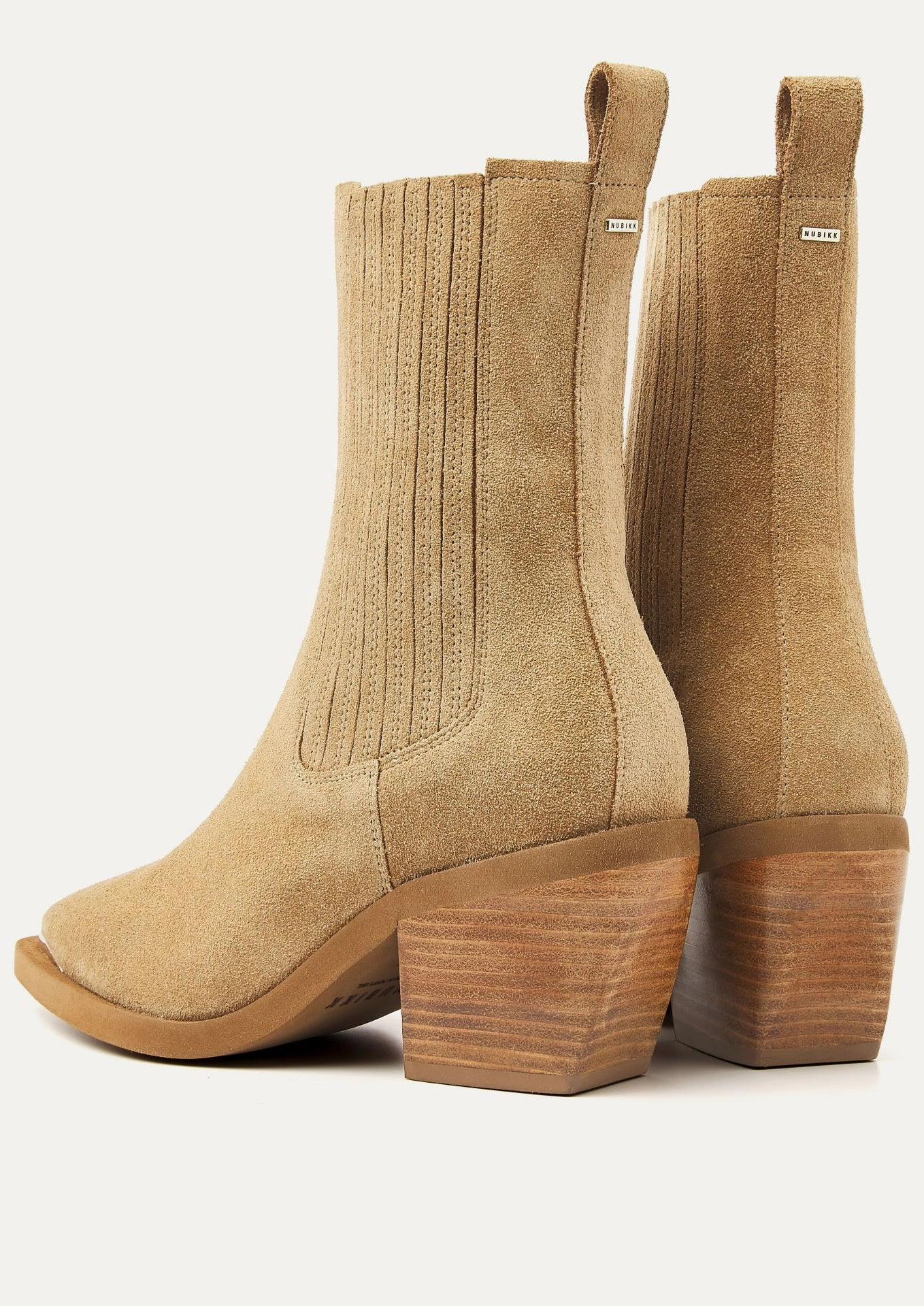 NUBIKK Liv Loua Metal Argo Ankle Boots