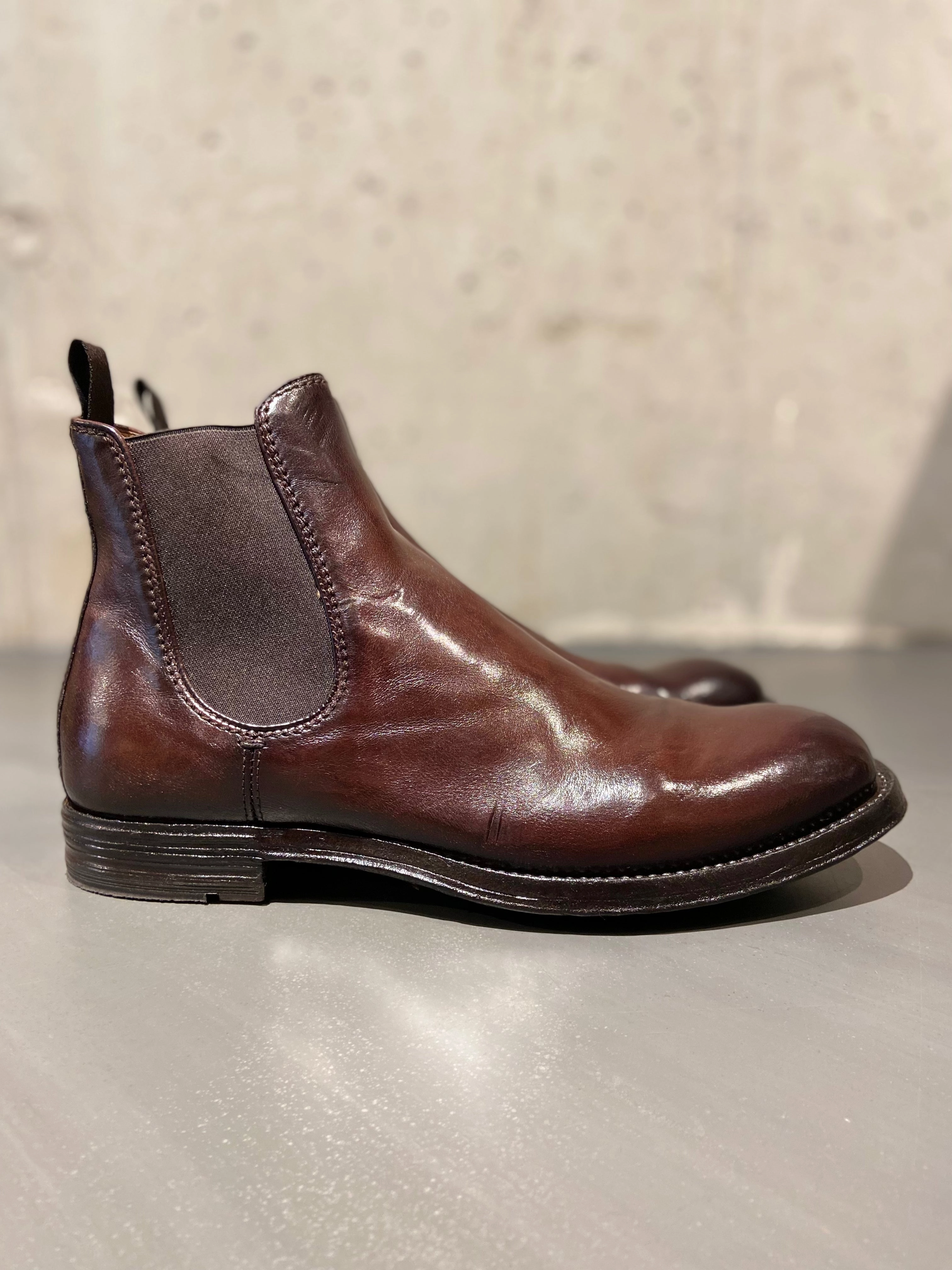 OFFICINE CREATIVE BALANCE/008 CHELSEA BOOT BUFFALO BROWN Tasmania Chelsea Boots