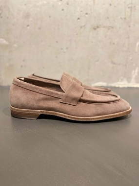 Rattan Loafers OFFICINE CREATIVE SOUND/001 LOAFER SUEDE TAUPE
